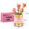 Tulip Flower Lamp, Mothers Day Gifts | USB Rechargeable Cordless Night Light | Touch Control | 3-Color Adjustable Dimming | Mothers Day Gift for Mom, Birthday Gift for Women, Home Decor